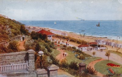 Spa Pavilion Gardens and Beach, Felixstowe by Alfred Robert Quinton